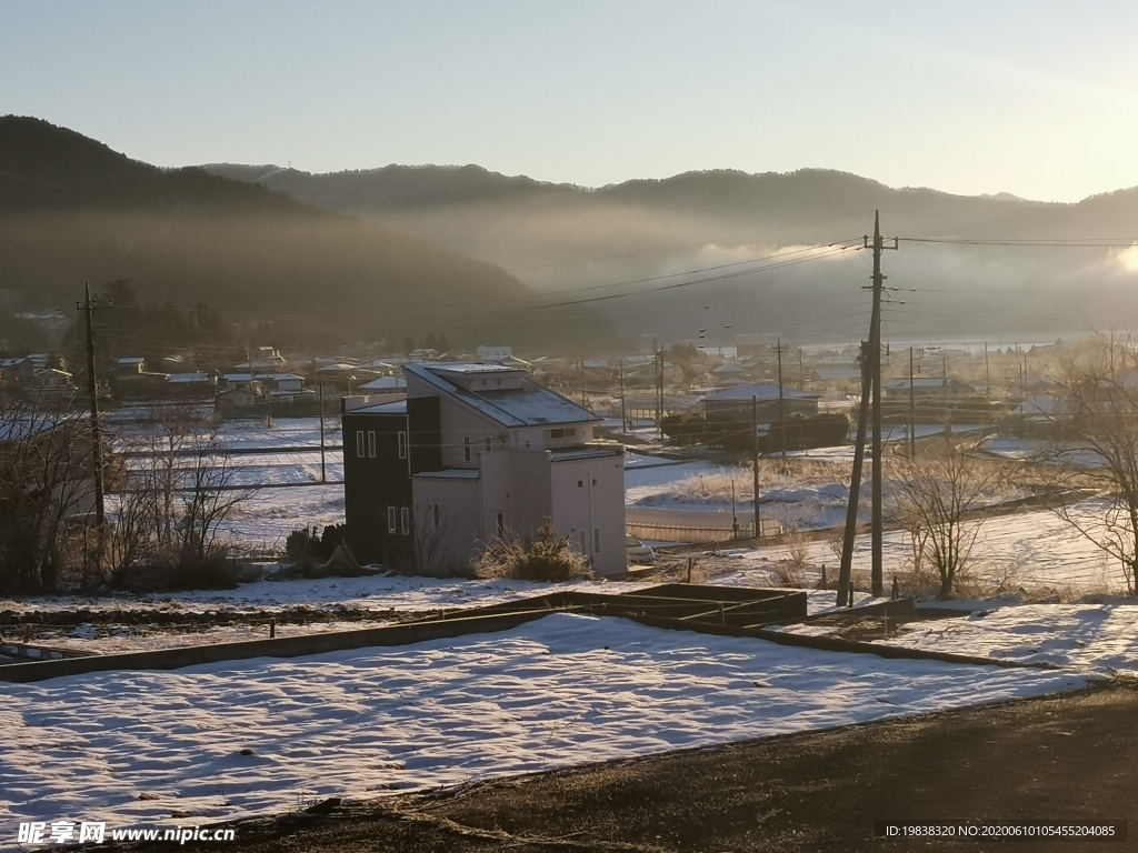 清晨  乡村