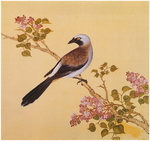 复古花鸟工笔画