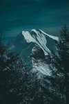 雪山一角