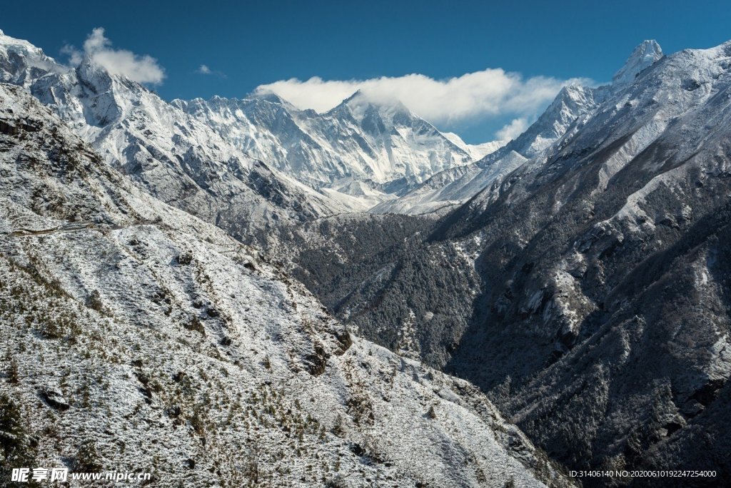 冰川雪山图片