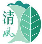 绿色 清风logo