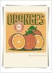 橘子复古广告画