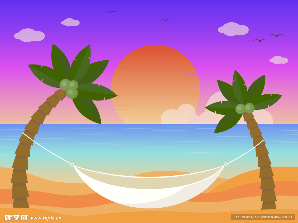 夏天背景