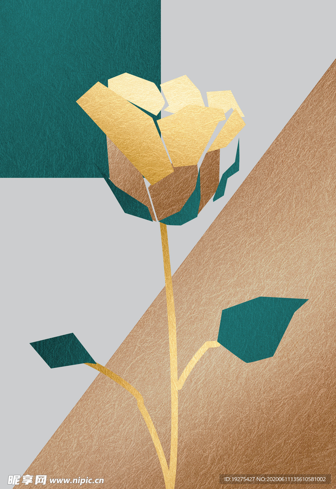 花卉北欧装饰画