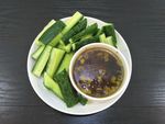 黄瓜蘸酱菜