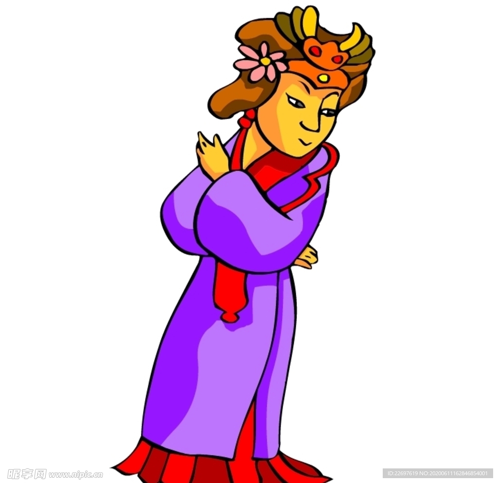 古代手绘女人