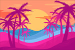 风景插画