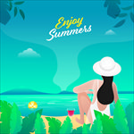 夏季海报
