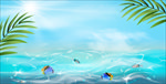 海边背景