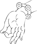 白描 佛手