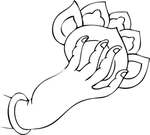白描 佛手