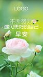 早安励志海报