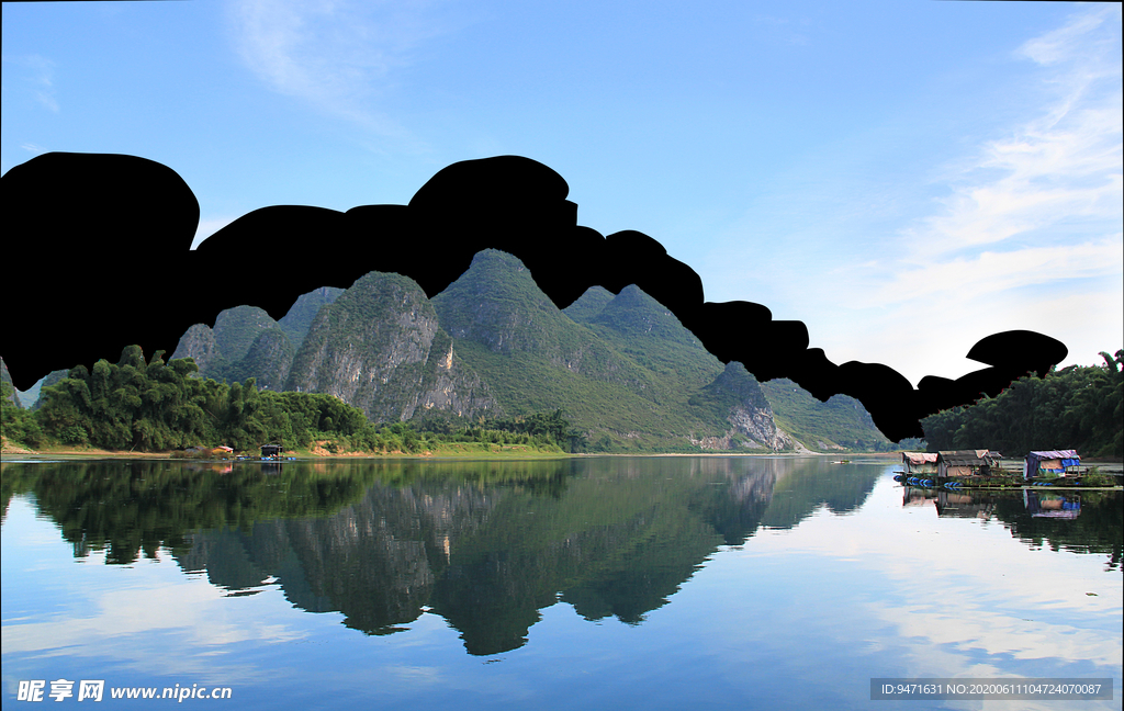 桂林山水抠图