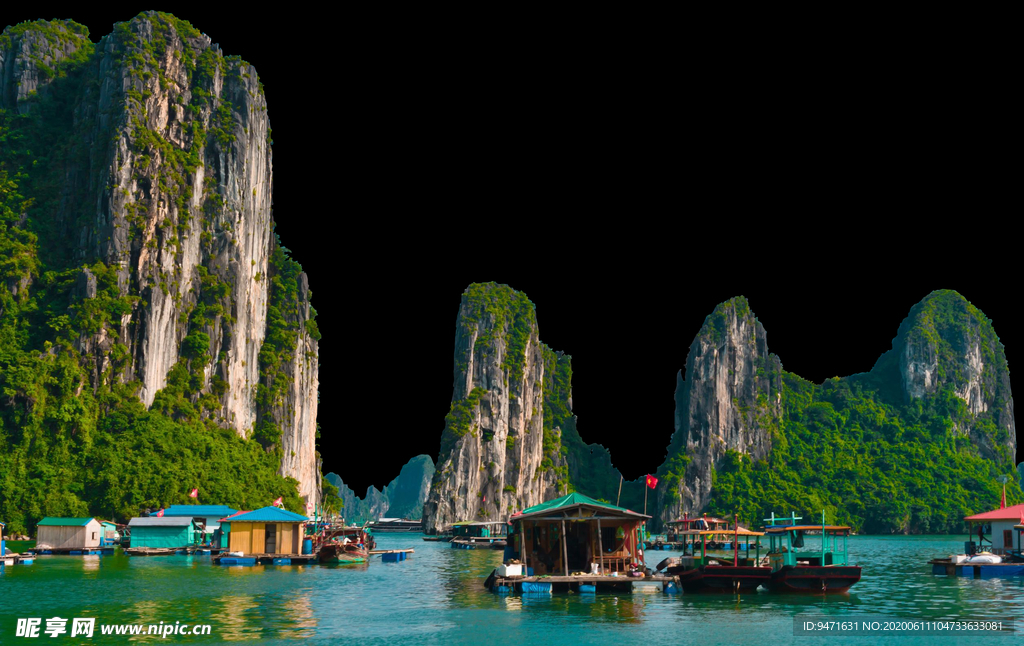 桂林山水抠图