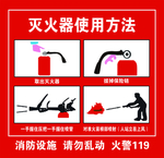 灭火器使用方法
