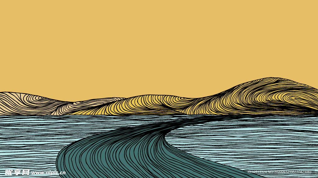 线描画