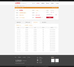 理财界面设计web网页
