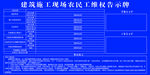 建筑施工现场农民工维权告示牌