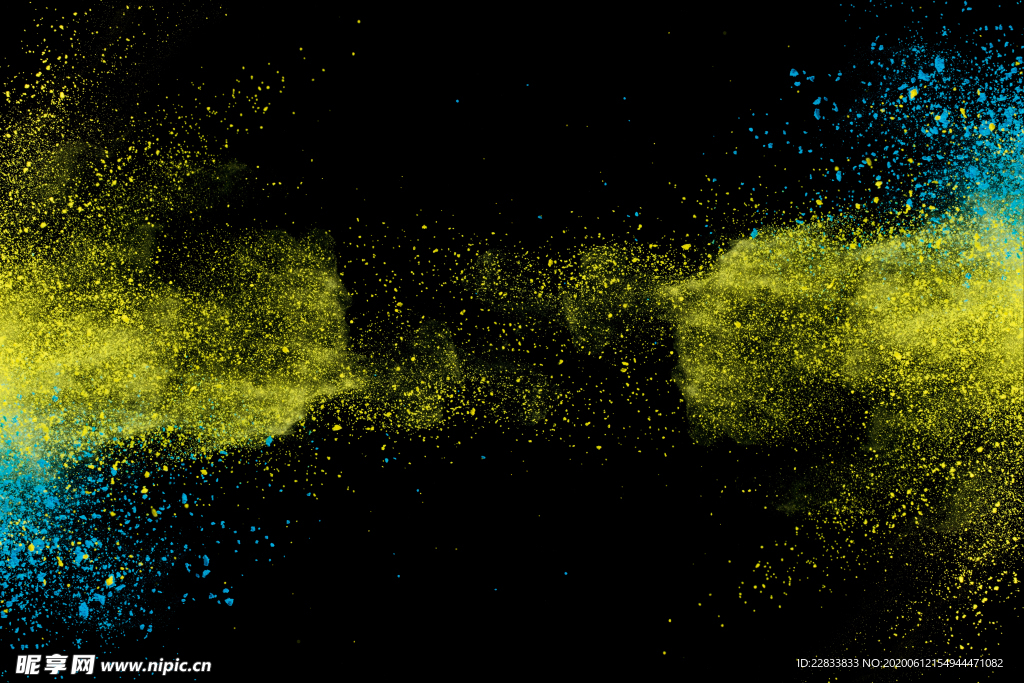彩色粉末 色彩烟雾  炫彩背景