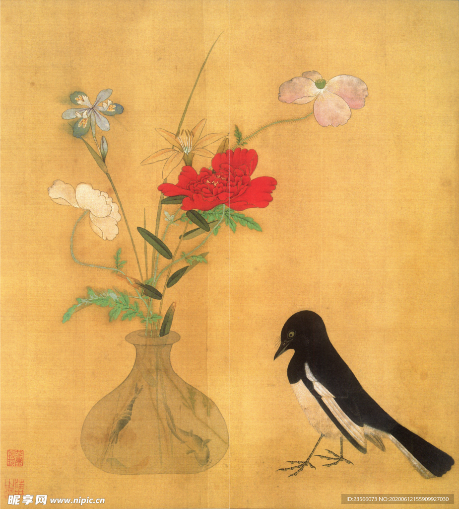 美景风景工笔画