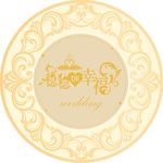 香槟色婚礼圆台