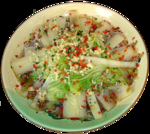 粉丝蒸牙白