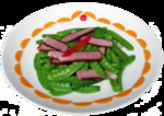 荷兰豆炒腊肉