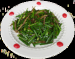 韭菜炒鱼干