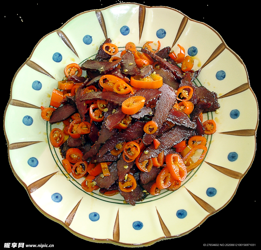 小炒腊牛肉