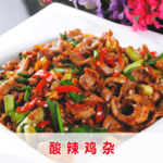 酸辣鸡杂图片