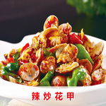 辣炒花甲图片