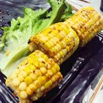 烤玉米