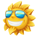 夏日太阳素材
