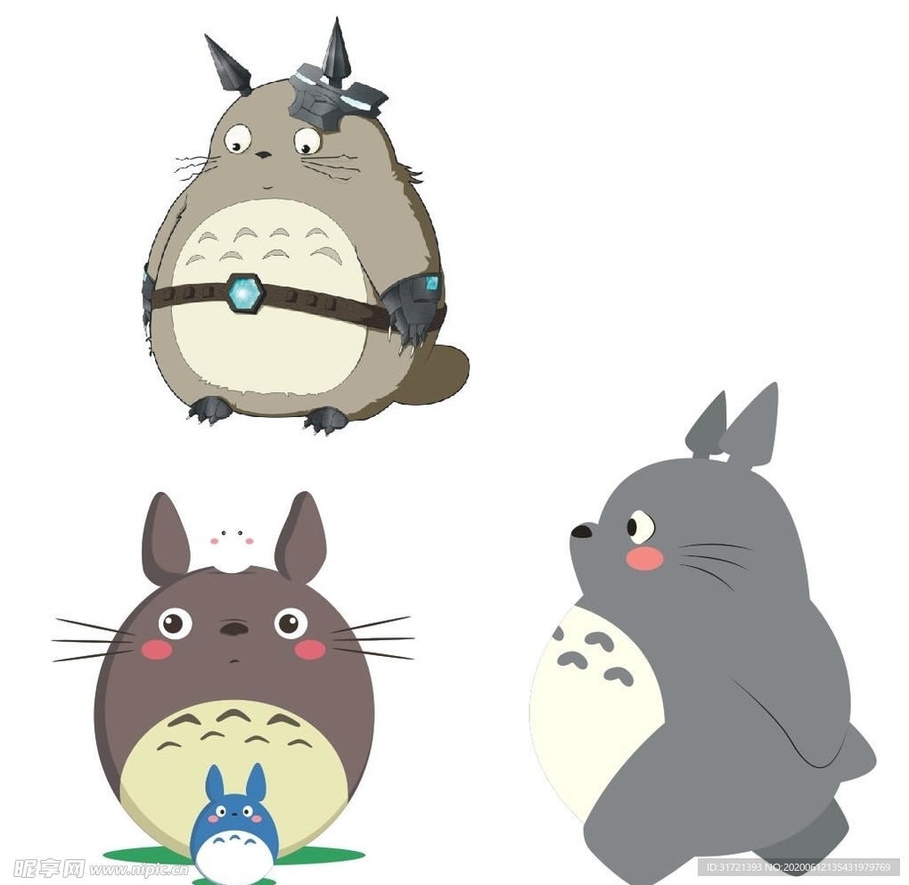 日式元素龙猫
