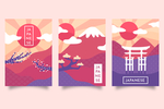 几何背景海报