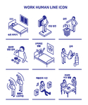 简约线条简笔图案