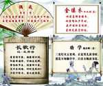 古诗背景文学底板古诗
