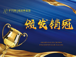 护芳阁颁发销售冠军背景幕布