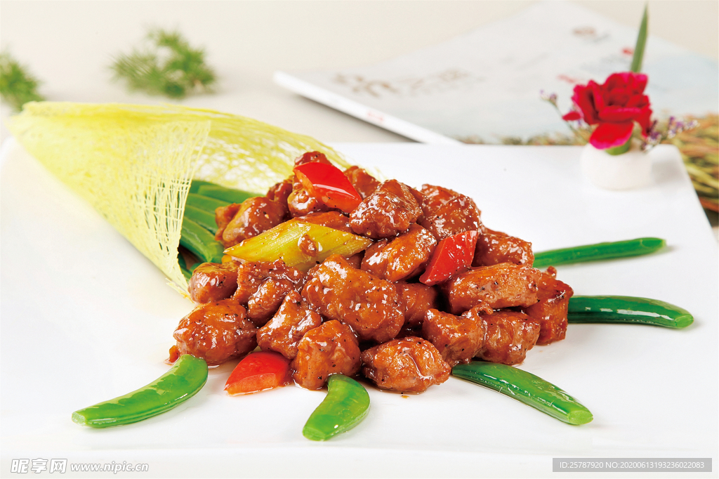 煎烧牛仔粒