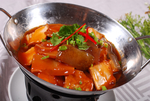 百灵菇煮豆腐