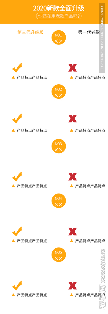 淘宝详情页pk对比图