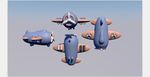 c4d飞机模型