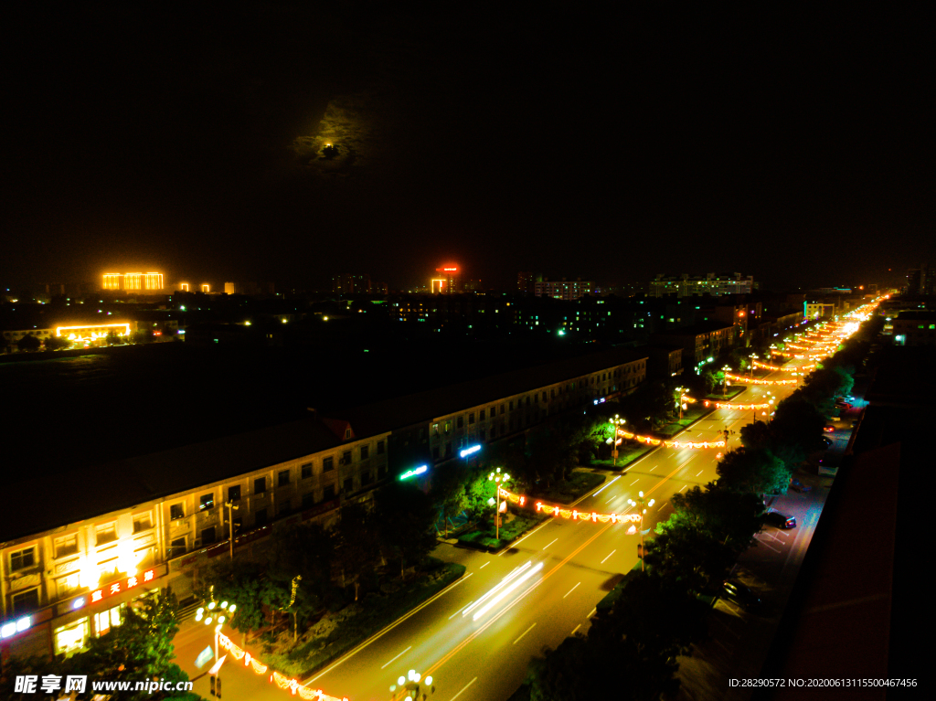 巨鹿夜景