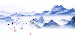山脉背景