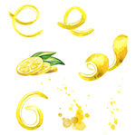 柠檬片 柠檬条 柠檬丝