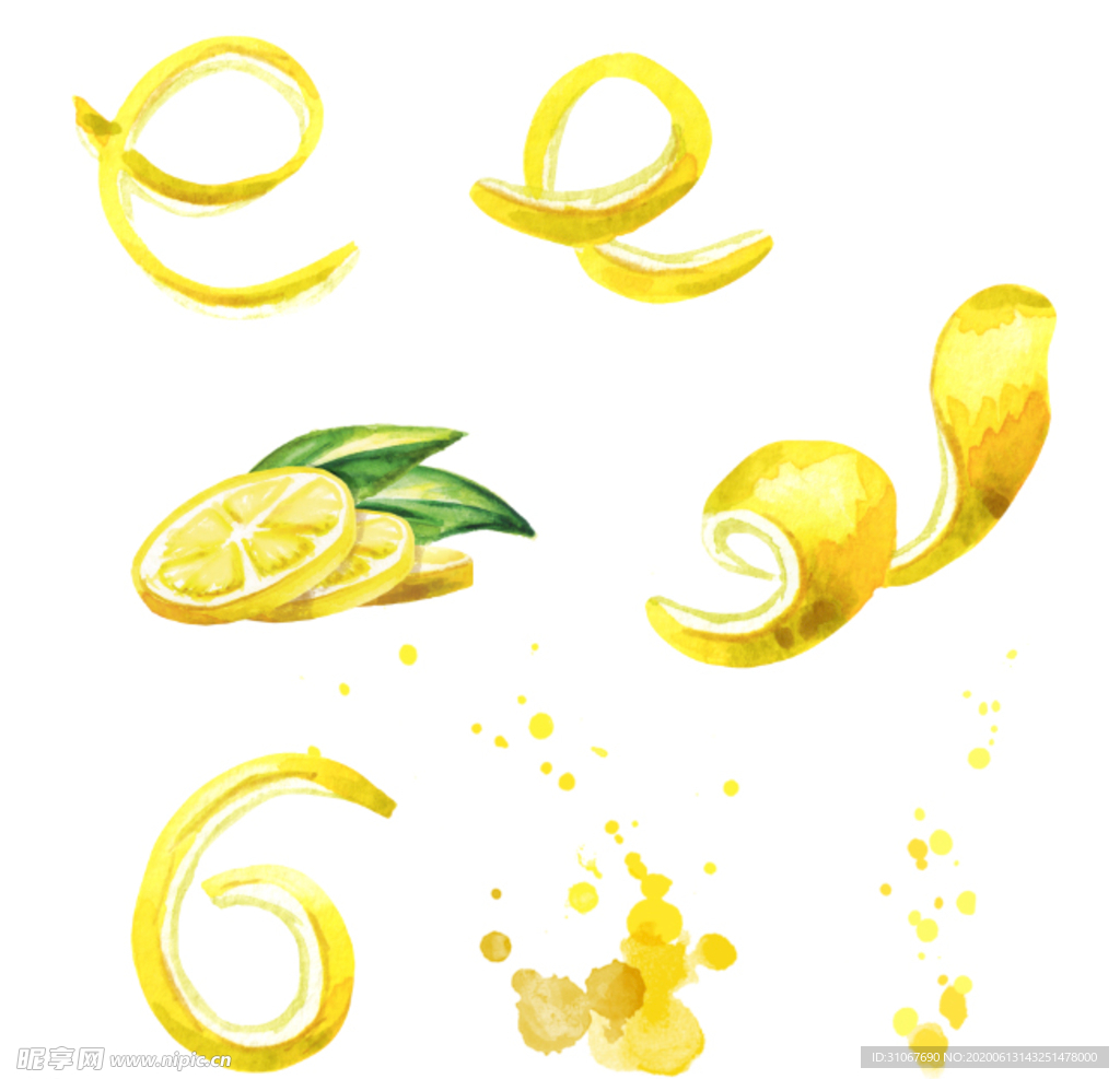 柠檬片 柠檬条 柠檬丝