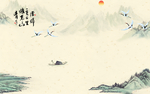 新中式背景墙