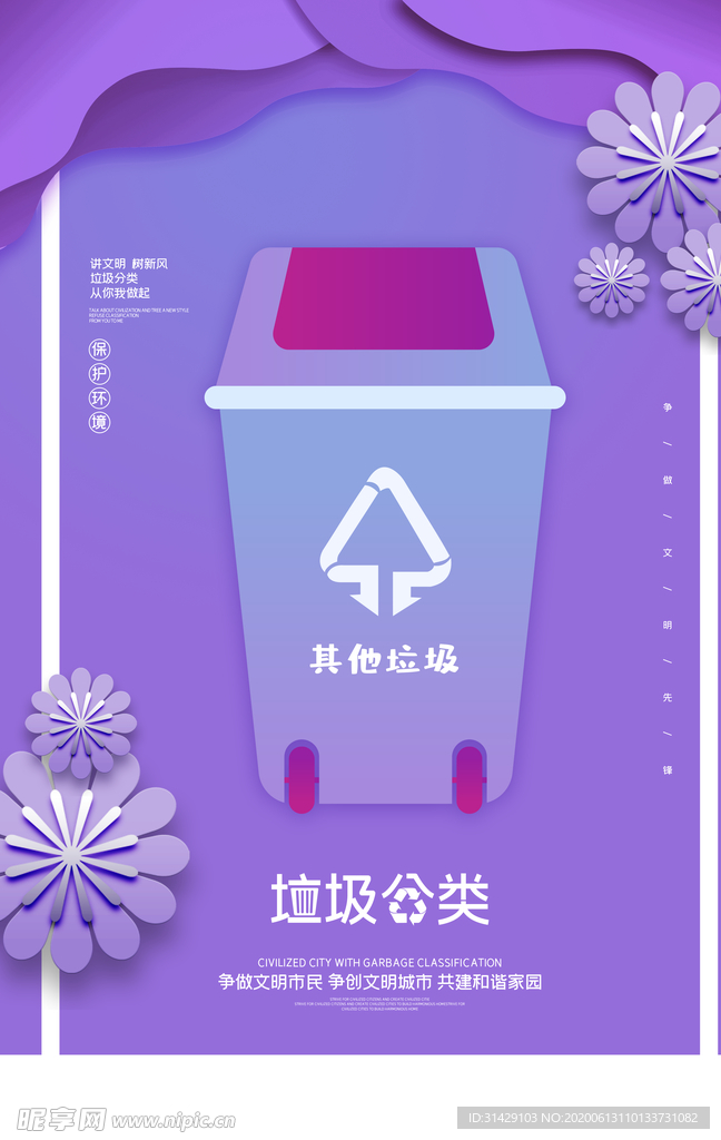 垃圾分类 垃圾分类展板