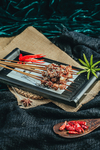 麻辣排骨小串 38元10串图
