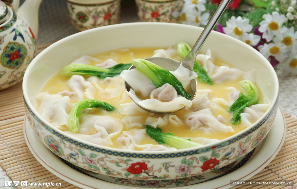 高清美食菜品摄影图菜谱面食水饺